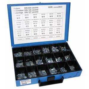 lesanitaire Le Sanitaire - Box des Sortiments von Ecrous und Festplatte u 18 Arten