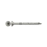 Fischer Spanplattenschrauben Power-Fast, 4,0x35, Senkkopf, nicht rostender Stahl A2 Teilgewinde Kreuzschlitz PZ, 657171, VPE 300 Stück