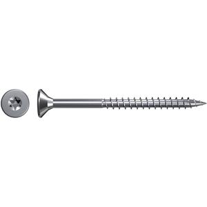 Fischer 551116 Spanplattenschrauben 4mm 60mm Sechsrund galvanisch verzinkt 200St.