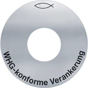 Fischer WHG Kennzeichnungsscheibe 558312 10St.