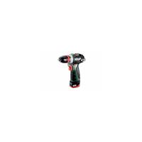 Metabo Akku-Bohrschrauber PowerMaxx BS BL Q, Kunststoffkoffer, 12V 2x2Ah Li-Ion + LC 40