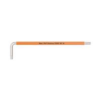 Wera 3967 SXL HF TORX Stiftsleutel Multicolour met vasthoudfunctie, lang, RVS, TX 30 x 195 mm - 05022687001