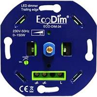 EcoDim Led Inbouwdimmer 230V - Fase Afsnijding - 0-150W