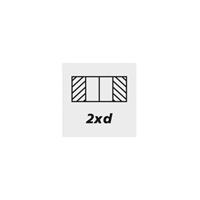 Forum Maschinengewindebohrer M DIN 371 B HSSE M3 TiCN - 