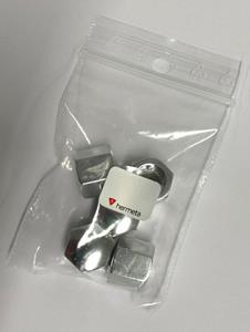 Hermeta dopmoer M8 - aluminium F1 (Per 5 stuks)