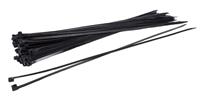 tie wrap 4.8x300mm - zwart - UV bestendig (Per 100 stuks)