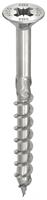 Heco TOPIX-Plus spaanplaatschroef 6x100mm - platkop - RVS - deeldraad - PZD 3 - 61825 (Per 100 stuks)
