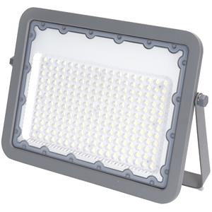 BES LED LED Bouwlamp - Aigi Zuino - 150 Watt - Helder/Koud Wit 6500K - Waterdicht IP65 - Kantelbaar - Mat Grijs - Aluminium