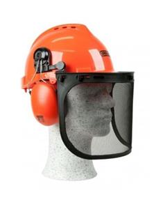 PETSAFE Oregon Forsthelm / Forst-Schutzhelm Yukon Normgerecht Orange Helmset 55-62 cm