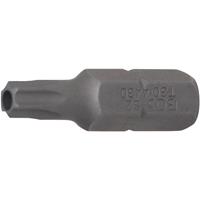 BGS TECHNIC Bit &VerticalLine; Antrieb Au&szlig;ensechskant 8 mm (5/16') &VerticalLine; T-Profil (f&uuml;r Torx) mit Bohrung T30 - 