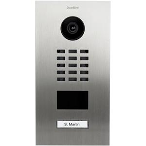 DoorBird 423870055 IP-Video-Türsprechanlage LAN Außeneinheit Edelstahl (gebürstet)