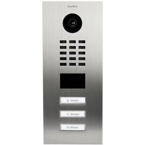 DoorBird 423870727 IP-Video-Türsprechanlage LAN Außeneinheit Edelstahl (gebürstet)