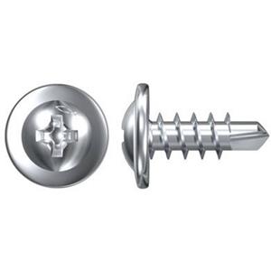 Fischer 40457 Profilverbindungsschrauben 4.2mm 13mm Kreuzschlitz Phillips Metall 1000St.