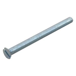 Q-Link metaalschroeven inbouwdoos m3 x 25 mm - platkop - staal - verzinkt - zaagsnede (Per 10 stuks)