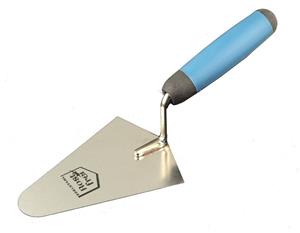 Jung henkelmann pleistertroffel - Hollands - rond - RVS - softgrip - 140mm