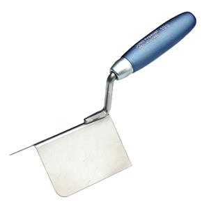 Jung henkelmann buitenhoektroffel rond - RVS - 100x60mm