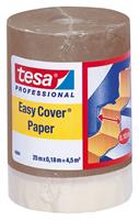 Tesa 04364-00001-01 Abdeckpapier Easy Cover Hellbraun (L x B) 25m x 18cm