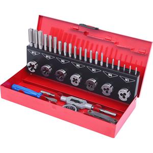 kstools KS Tools HSS Co-draadsnijderset, 32 delen, industriële cassette