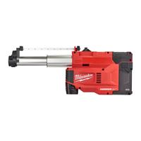 Milwaukee M12 UDEL-201B 12V Li-Ion accu universele stofafzuiging set (1x 2,0Ah) in tas - 203mm - 30mm