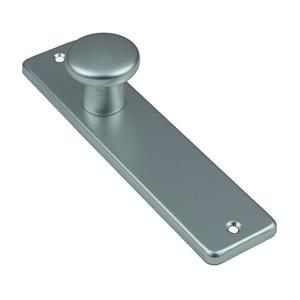 Ami Knopkortschild - diameter knop 40mm - 180x41x6,5mm - aluminium F-2
