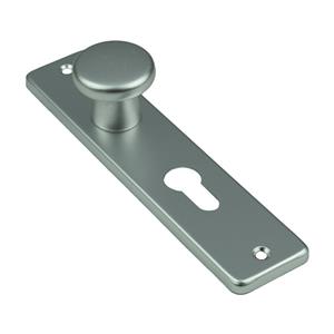 Ami Knopkortschild - diameter knop 40mm - 180x41x6,5mm - PC 55 - aluminium F-2