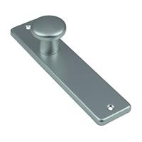 Ami Knopkortschild - diameter knop 40mm - 165x38x6,5mm - aluminium F-1