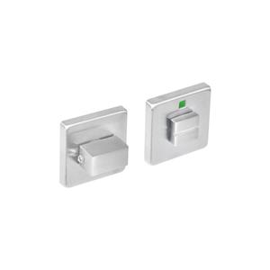 Intersteel WC-Sluiting - vierkant - met stift 8mm - RVS Geborsteld