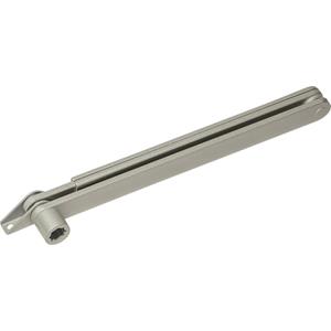 Dormakaba Schaararm - vlakke schaararm - voor TS 73 V en TS 83 - zilver metaal - 280 mm lang