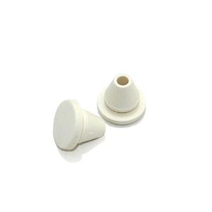 Mauer Deurbuffer kozijn - 1,5mm - rubber - crÃ¨mewit (Per 100 stuks)
