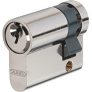 Abus enkele profielcilinder 5-pins gelijksluitend - 30/10 - messing mat vernikkeld