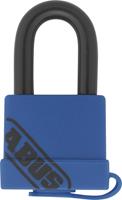 Abus Hangslot - 36mm - dubbele vergrendeling - messing - blauw