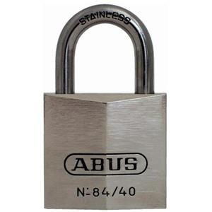 Abus Hangslot chrome - 28,5mm - messing/RVS beugel