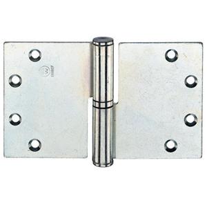 BSW Kogelstiftpaumelle - 89x152x3mm - DIN Links - gegalvaniseerd - staal verzinkt