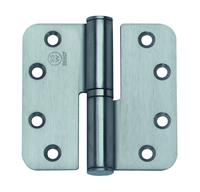 BSW Kogelstiftpaumelle afgerond - 89x89x3mm - DIN Links - gegalvaniseerd - staal verzinkt