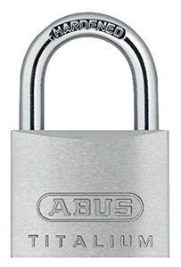 Abus Hangslot titalium - 60mm - 96TI - aluminium (Verpakt in blister)