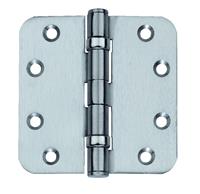 BSW Kogellagerscharnier afgerond - 89x89x2,5mm - gegalvaniseerd - staal verzinkt