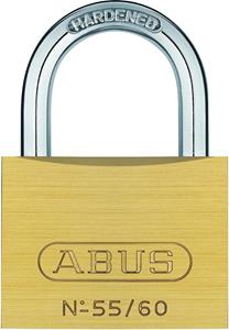 Abus Hangslot - 29mm - messing/beugel gehard staal