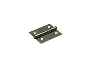 Dulimex DX Smalscharnier - 30x26mm - vaste messing pen - staal blank verzinkt