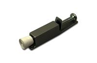 DX Deurvastzetter - 165 x 30 mm (LxB) - schootuitslag 50 mm - max 40 kg deurgewicht - wit zamac finish - verpakt in bulk
