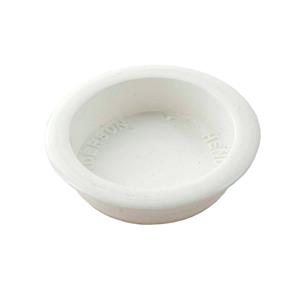 Henderson Inlaatkom - Ã¸26mm - kunststof - wit