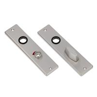 Ami Kortschild - vrij/bezet - 178x43x7mm - WC 63/8 - aluminium F-1