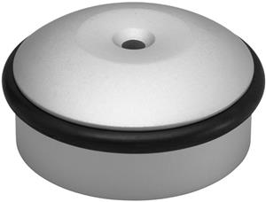 Hermeta Deurbuffer - aluminium - 60mm rond - mat naturel - geanodiseerd