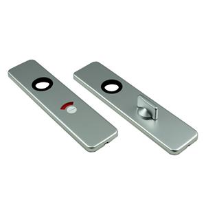 Ami Kortschild - vrij/bezet - 185x44x6,5mm - WC 63/8 - aluminium F-1