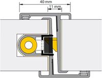 Alprokon Brandwerende Prefab deurnaald 19-1/54mm - 2450mm/Nemef 1200 - No.2 Din Ls