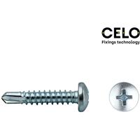 CELO Box mit 100 Stück Alom Bohrspitze. philips din/ref 7504n 4,8x75 zink. EIFER