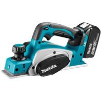 Makita Akku-Elektrohobel »DKP180Y1J / DKP180RTJ«, Hobelbreite: 82 in mm