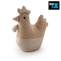 INOFIX Textilstopper Türhalter 1kg beige Huhn - 