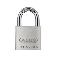 ABUS Cilinderhangslot, 64TI/30 lock-tag, VE = 12 stuks, zilverkleurig