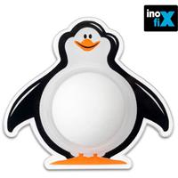 INOFIX weißer Pinguin Wandkleber