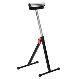 HOMCOM rolbok zaagbok met rol steunbok materiaalsteun instelbaar tot 90 kg metaal | Aosom Netherlands